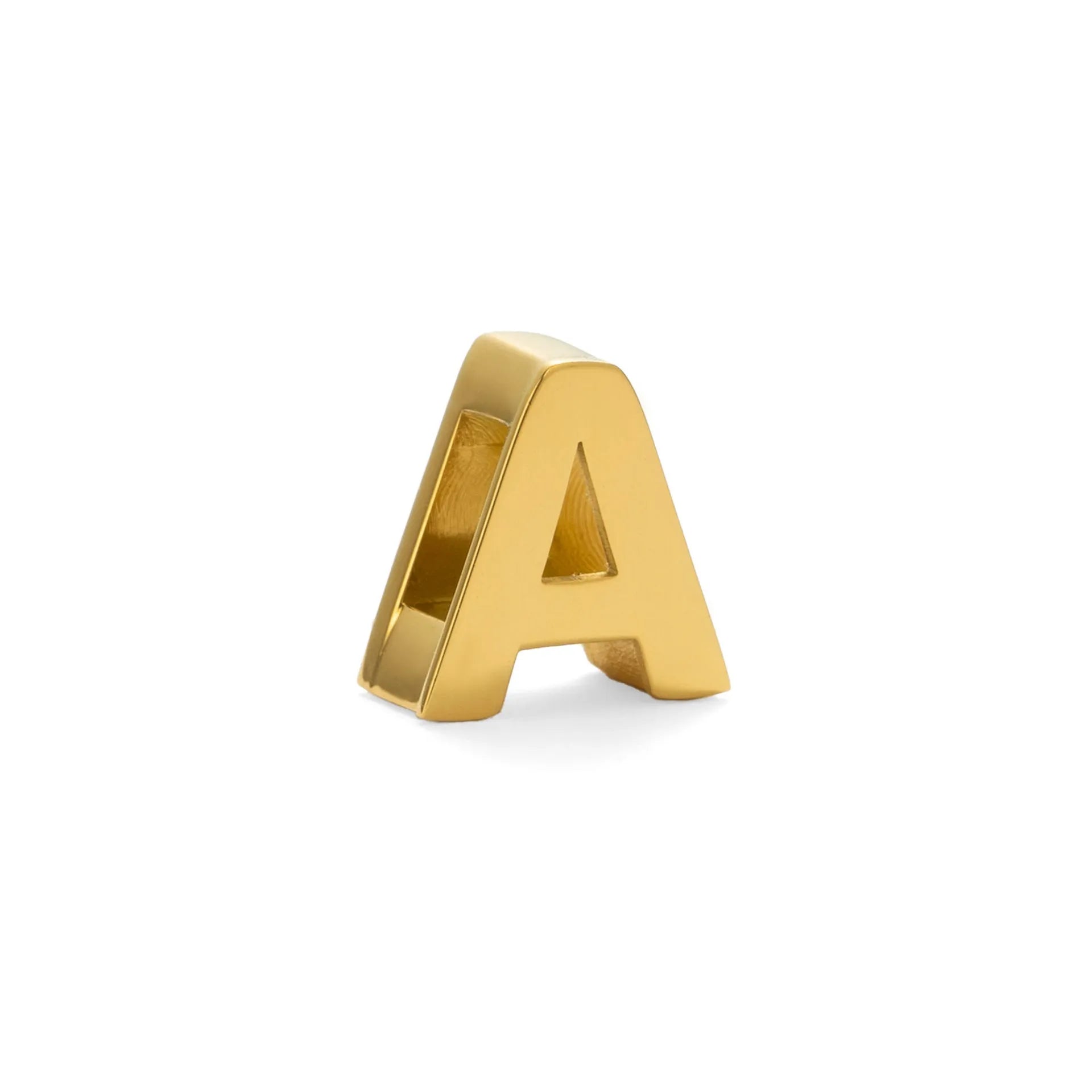 Titanium steel number and letter necklace with gold electroplated finish on grinding chain design