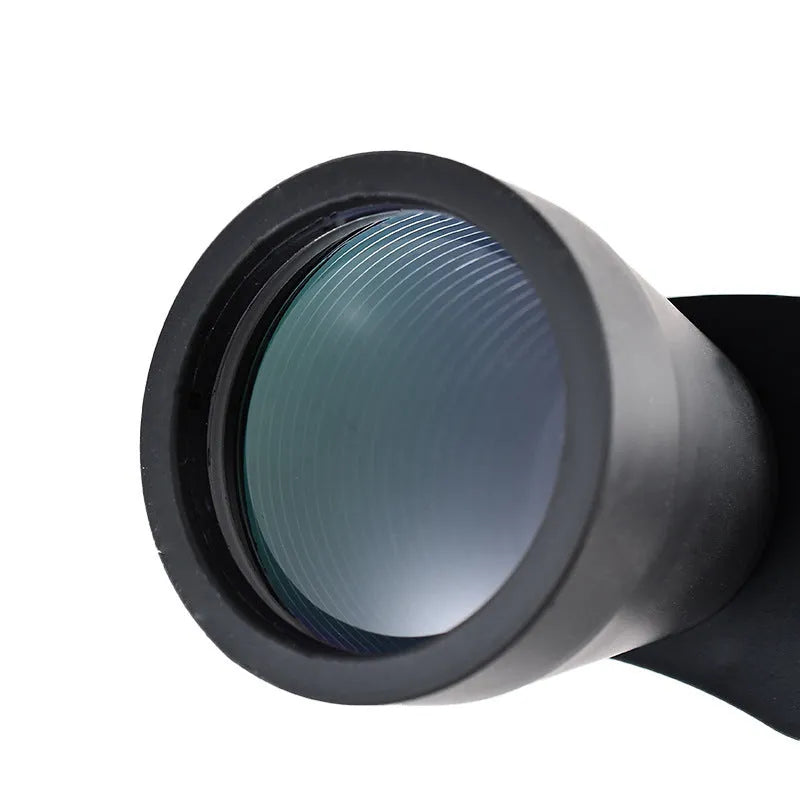 Outdoor binocular telescope with continuous 20-120x zoom and 100mm objective lenses