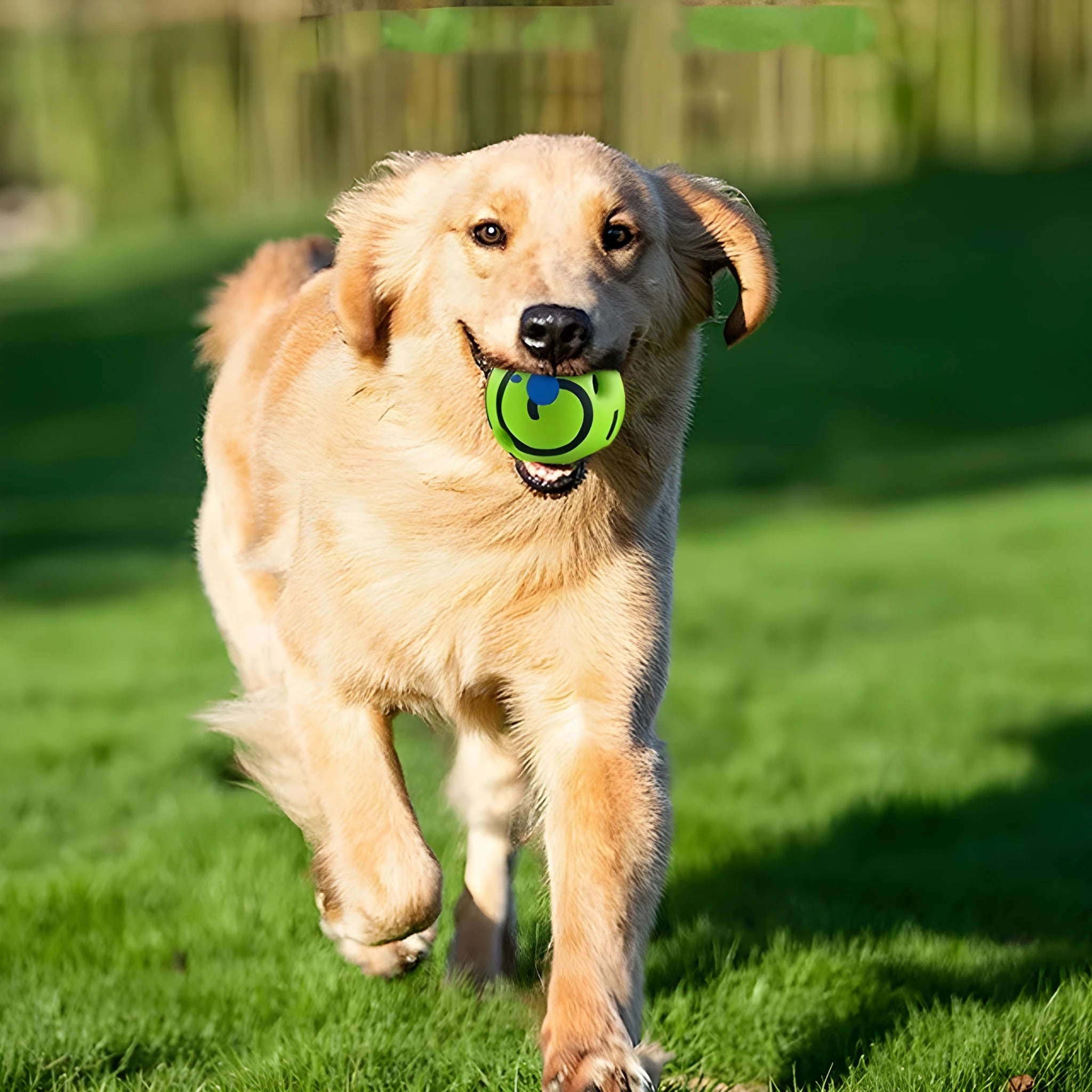 PVC food drop ball dog toy in 10cm size for interactive feeding with anti-stuffy gadget design