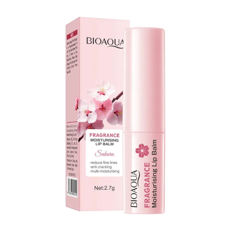 Anti-chapped lip moisturising lipstick showing multiple variant formulas with net content measurements