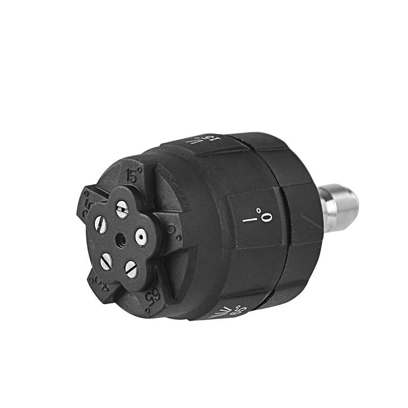 Engineering plastic five-in-one spray nozzle adapter for high-pressure water guns