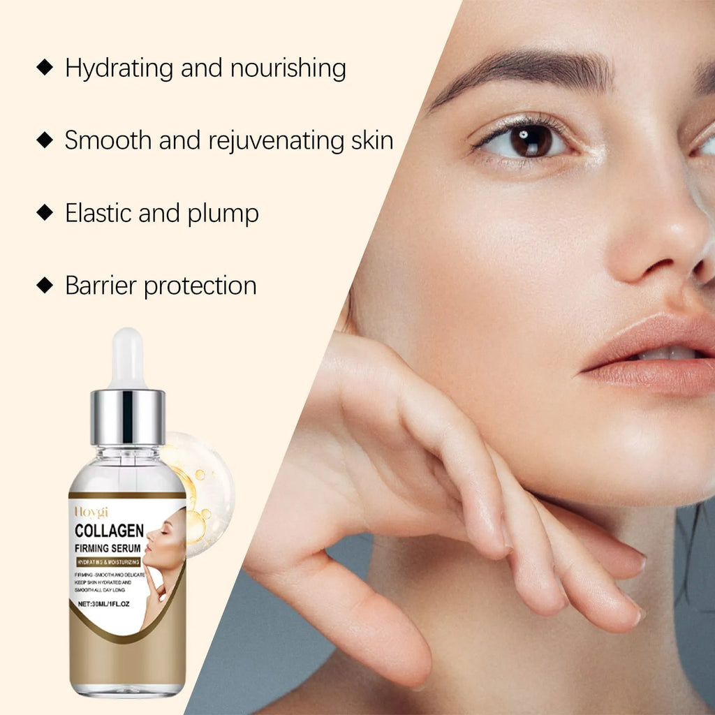 Collagen firming care solution 30ml serum in 2.8cm compact bottle