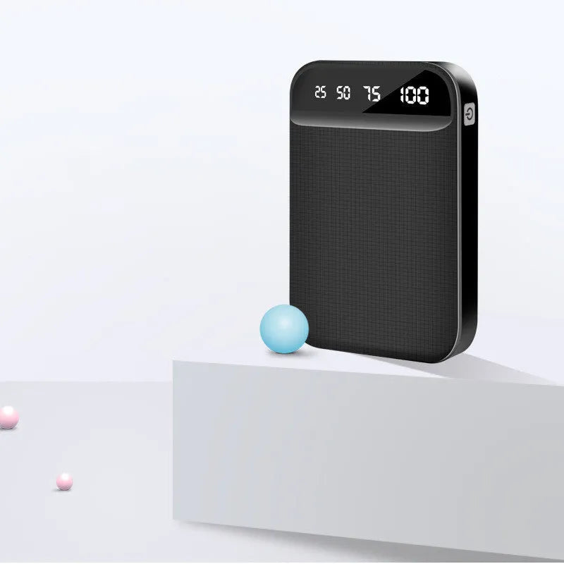 Portable power bank in choice of colours with multi-USB ports and polymer lithium battery.