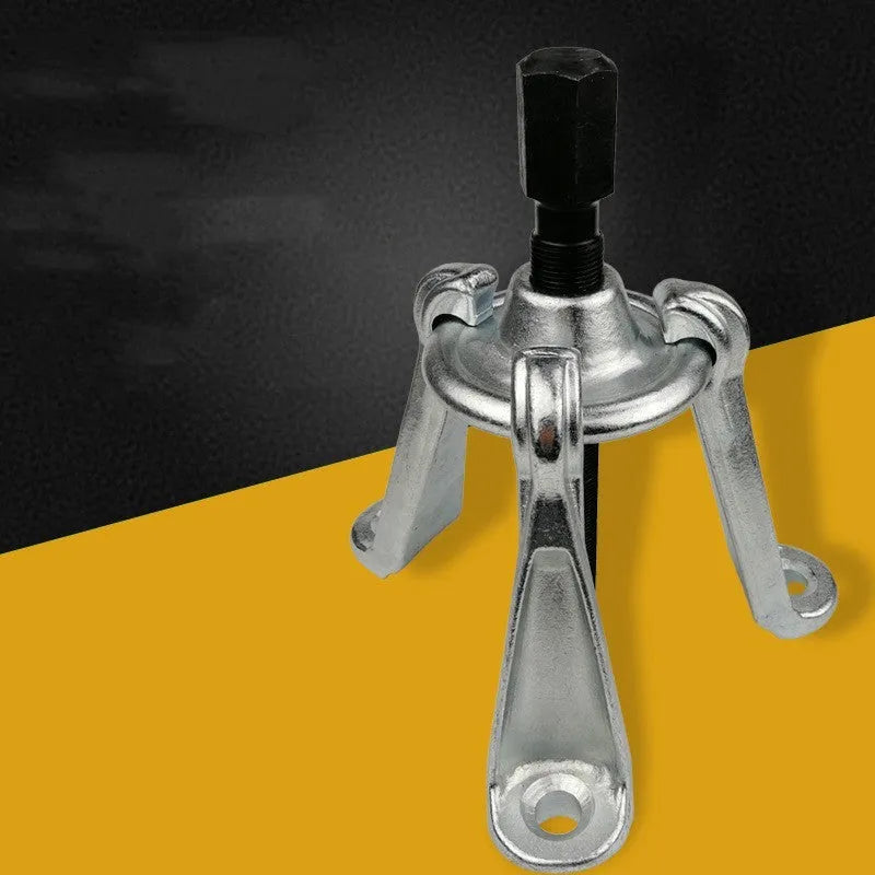 Chrome vanadium steel vehicle hub puller tool with three style options for brake drum removal