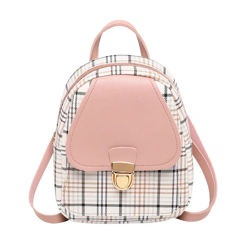 A black PU leather one shoulder diagonal crossbody phone bag for casual use.