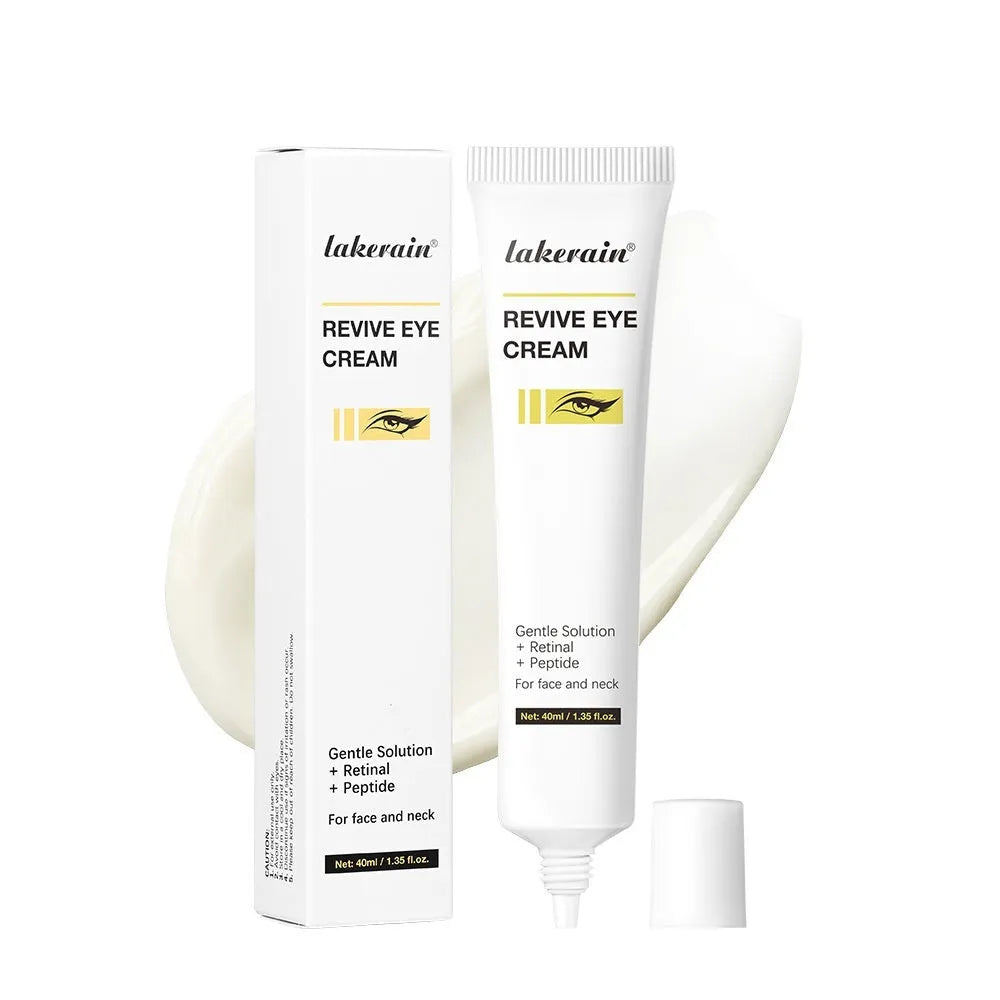 40ml tube of eye cream for treating dark circles, fine lines, and under-eye bags.