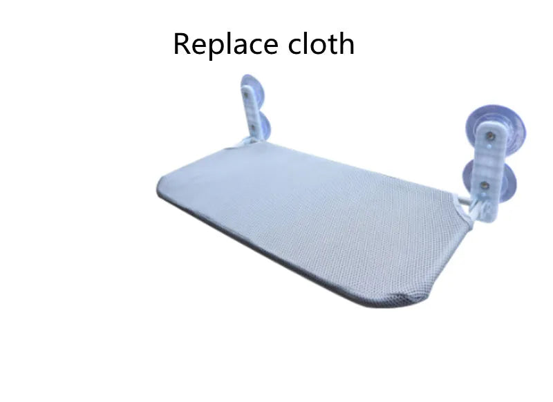 Foldable stainless steel cat hammock with suction cups mounted on window