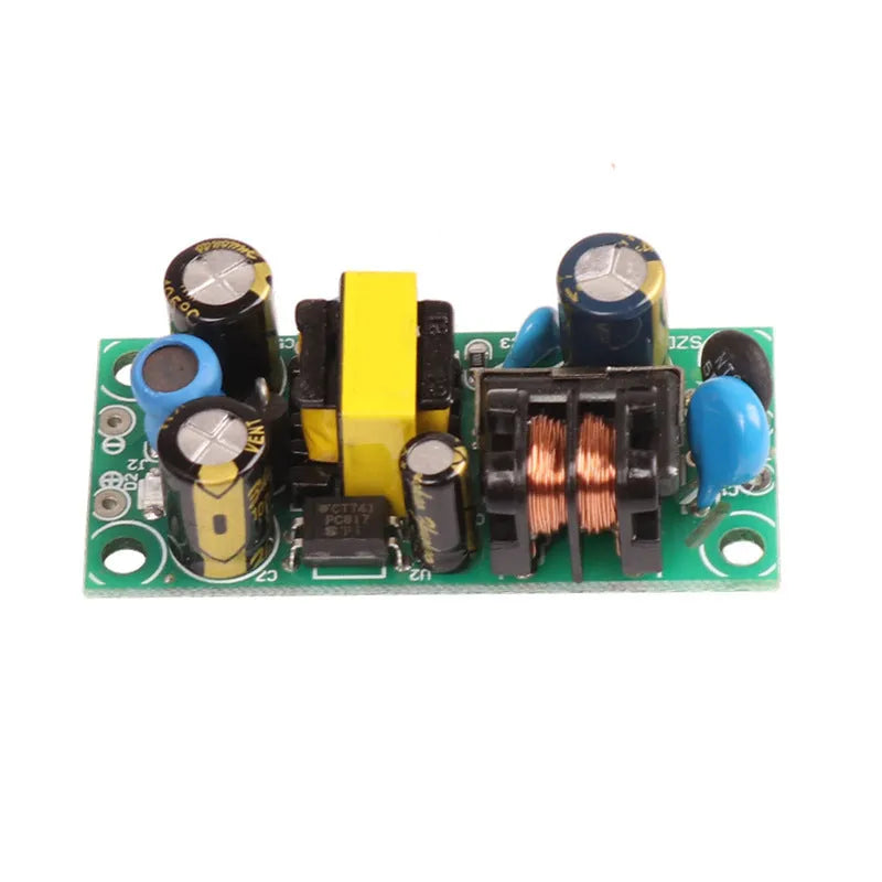 YS-U5S switching power supply board module with metal construction and electronic components