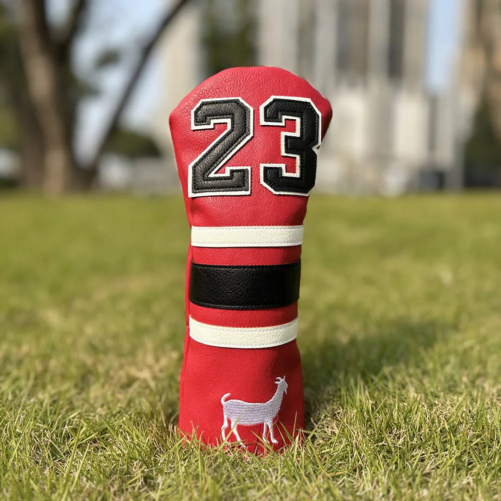 Ram golf club sleeve in PU material for No 1 Fairway wooden pole and square putter head protection.