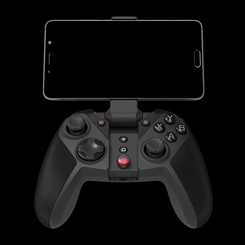 Black Gaishi USB-C wired game controller with standard button layout on an ABS plastic body.