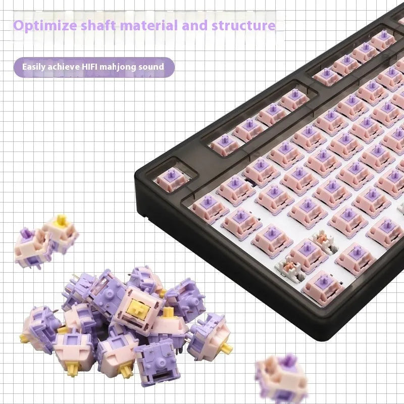 MMD Princess mechanical keyboard switch linear axis for custom keyboard builds
