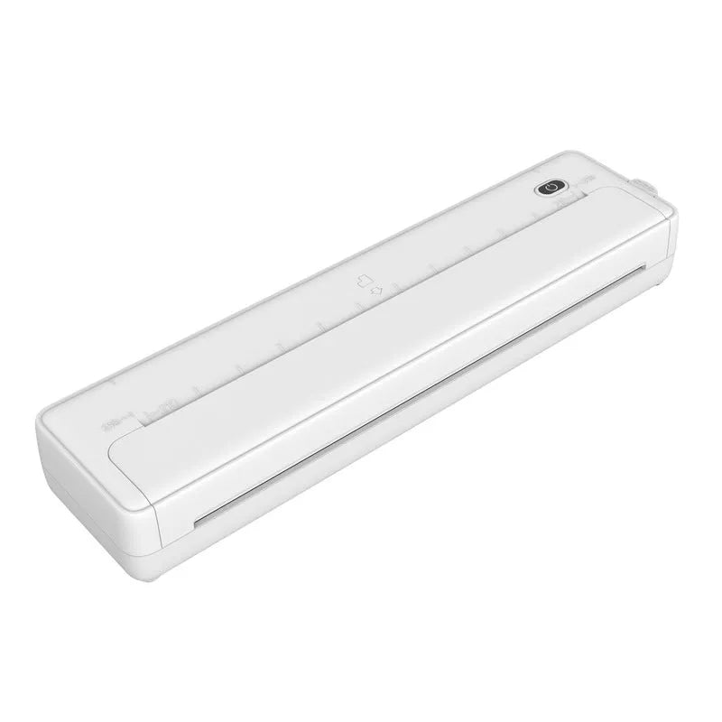 Black A4 Bluetooth wireless printer with USB connectivity for mobile phone and computer text printing