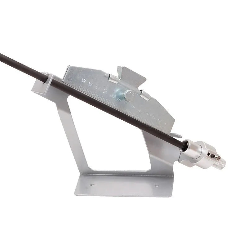 SPG Metal Stick Arrow Bonder fletching jig in stainless steel, blue or silver colour options