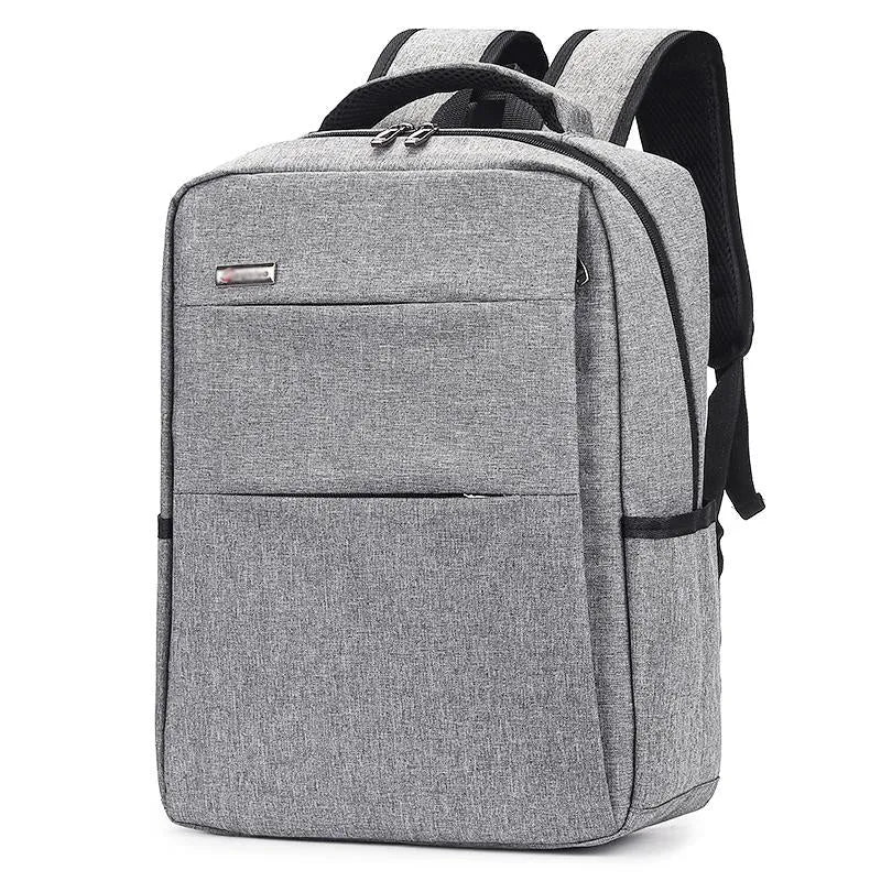 Oxford cloth rechargeable backpack for 14-15.6 inch laptops with waterproof shockproof protection