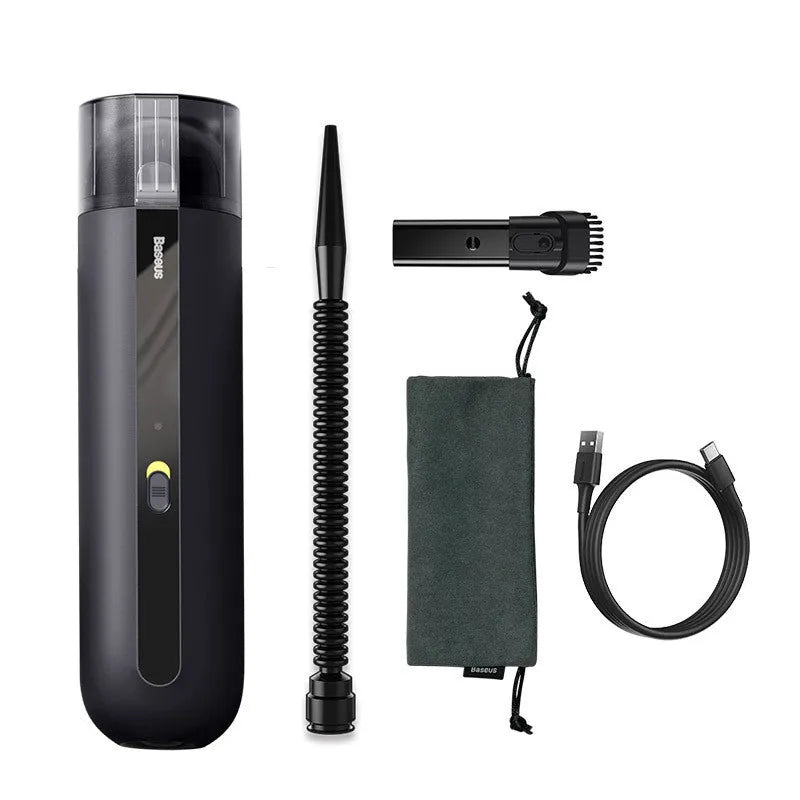 Baseus wireless handheld car vacuum cleaner with blowing hose and HEPA filter