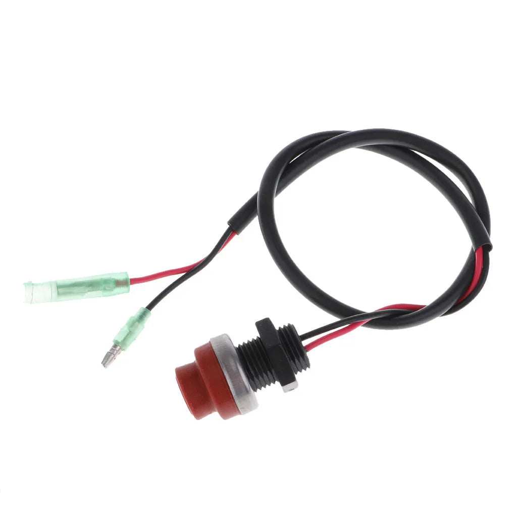 Yamaha outboard motor engine stop kill switch with safety lanyard