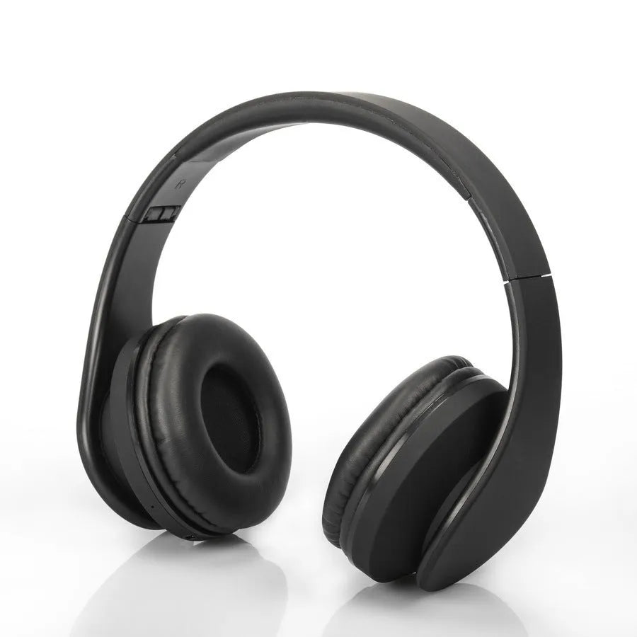 Wireless Bluetooth headset bilateral stereo black red over-ear headphones IPX3 waterproof