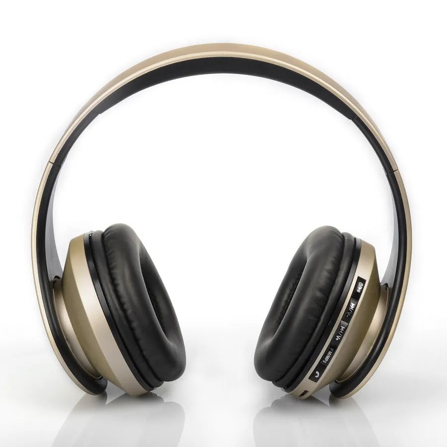Wireless Bluetooth headset bilateral stereo black red over-ear headphones IPX3 waterproof