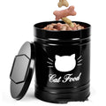 Round iron sheet moisture-proof storage can with 301-500ml capacity for pantry organisation