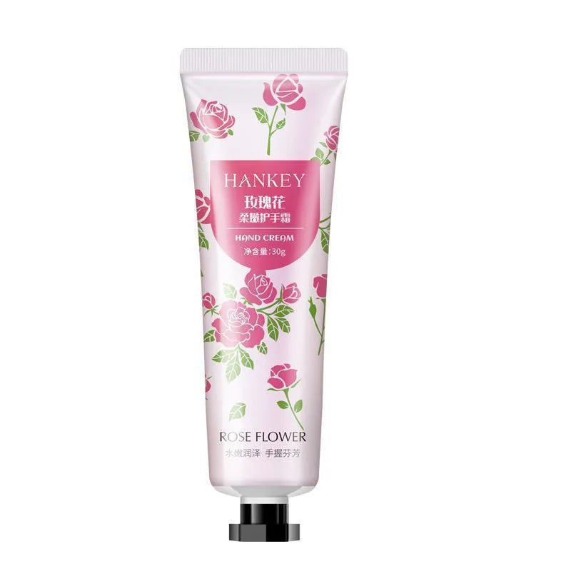 30g fruit hand cream for dry skin in multiple botanical styles