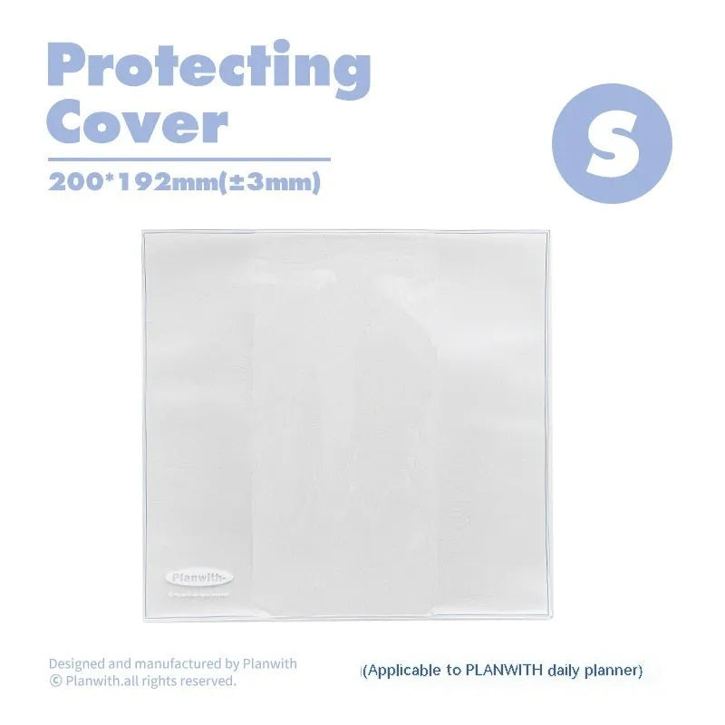 Embossed simple visual daily meter book notebook showing cover colour options.