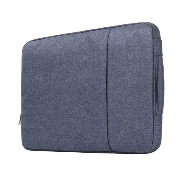 Canvas tablet case handbag for Pro 12.9 with anti-fall padding in grey navy rose red colours