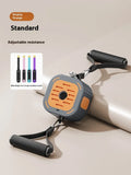 ABS power pump chest expander with adjustable resistance for home strength training