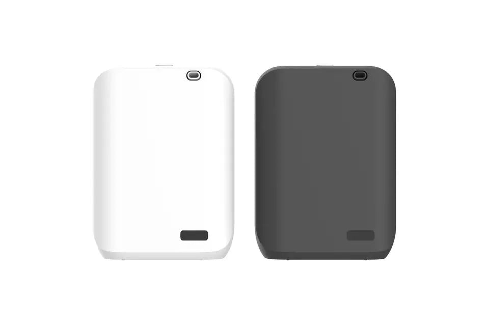 White HVAC wall mount smart aroma diffuser with 150ml capacity and app control for essential oils