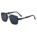Men's vintage-style sunglasses with polycarbonate frames and lenses in a gradient blue colour option.