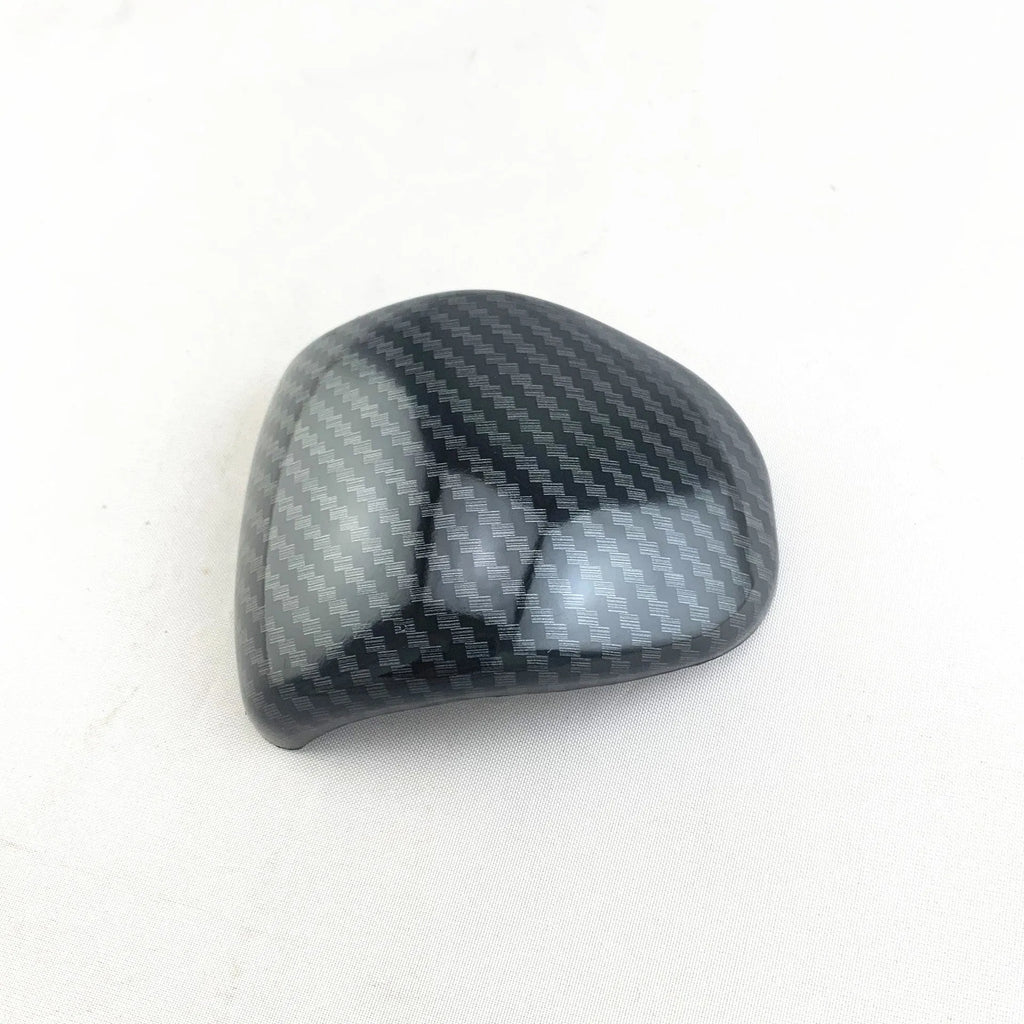 Smart RunK3 carbon fibre pattern gear shift cover for automotive interior installation