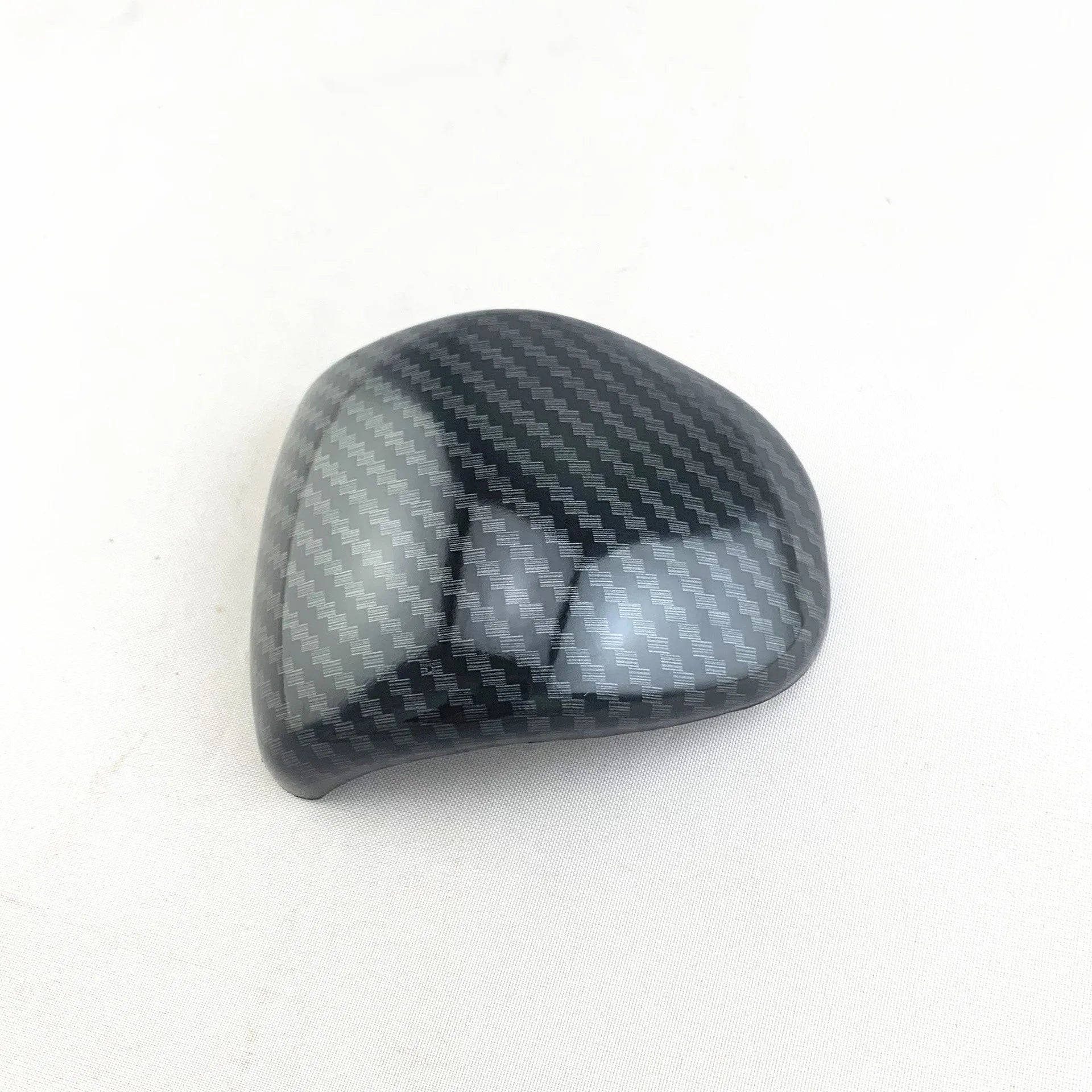 Smart RunK3 carbon fibre pattern gear shift cover for automotive interior installation
