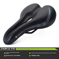 Bicycle seat cushion with hollow design pattern measuring 270mm by 180mm in 3147 colour