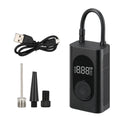 Mini wireless handheld air pump with power bank and flashlight for car and bike tyre inflation