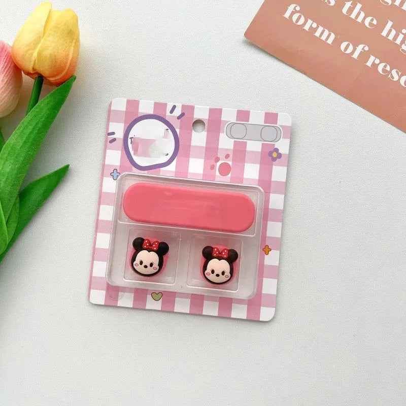 Plastic cartoon magnetic cable fixer for desktop organisation with magnetic hub compatibility