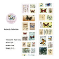 Retro DIY journal decoration coated paper stamp roll showing 55mm width and continuous pattern design