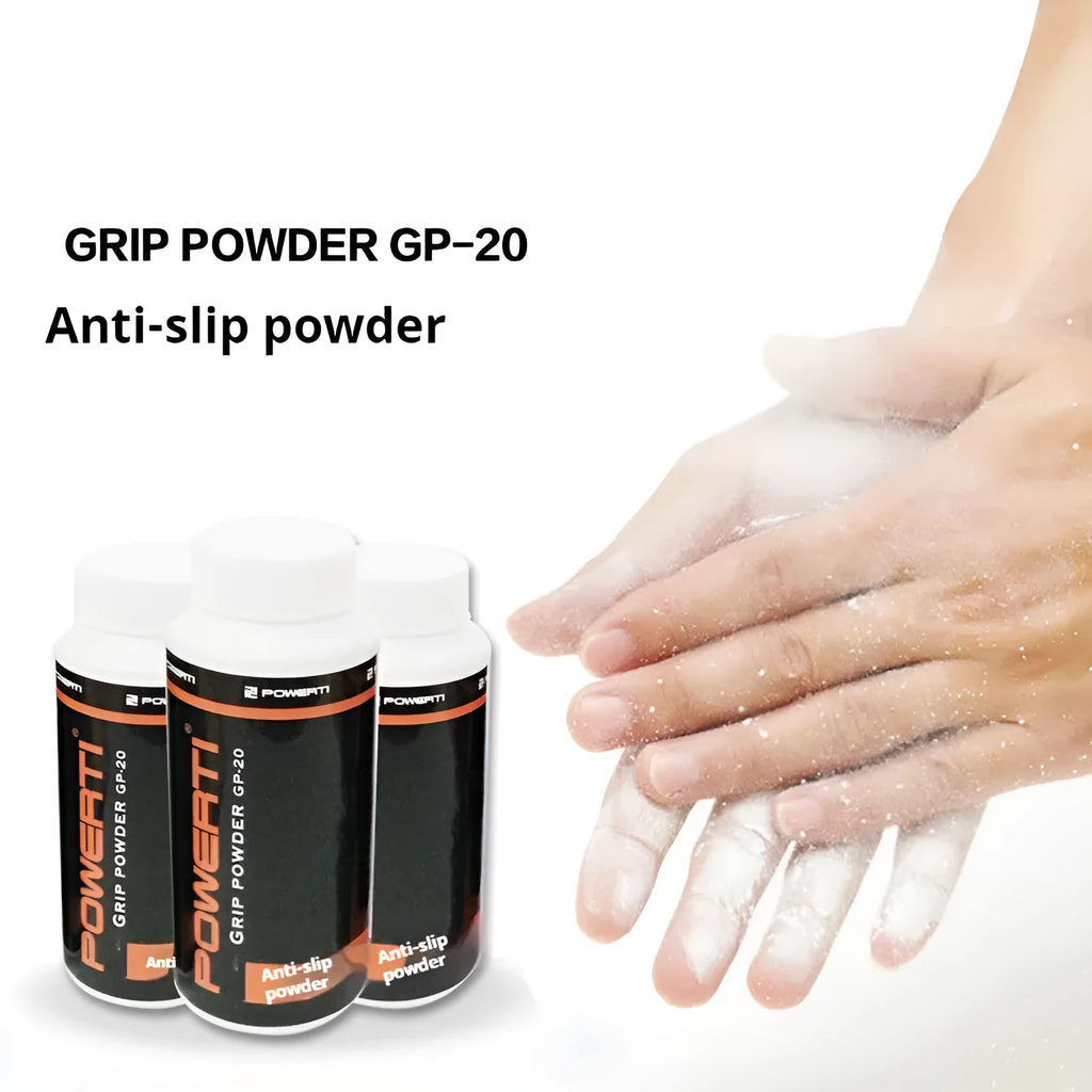 White magnesium carbonate sports anti-slip powder container for badminton, tennis and weightlifting grip