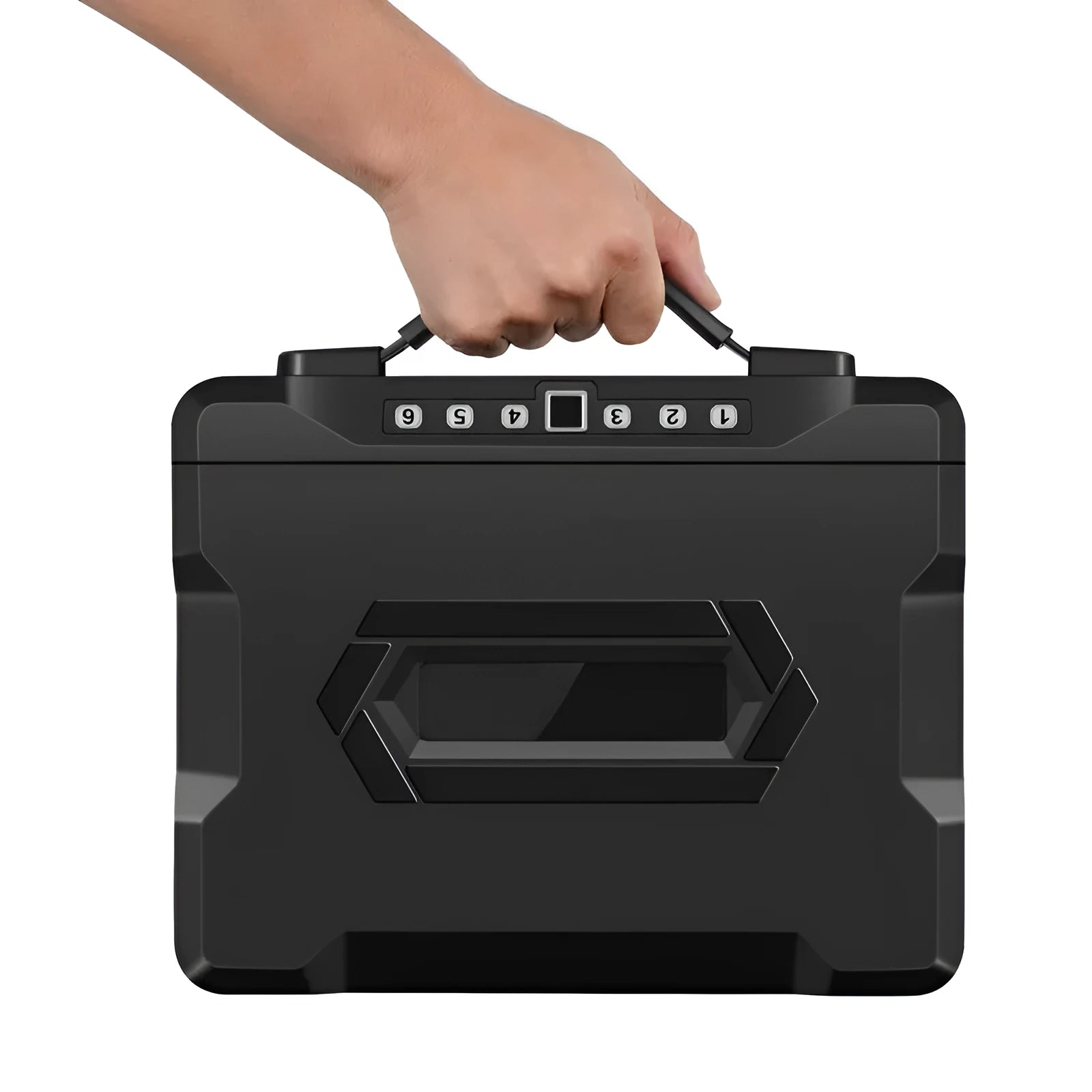 L12 portable mechanical safe box with key lock made from youjingang material