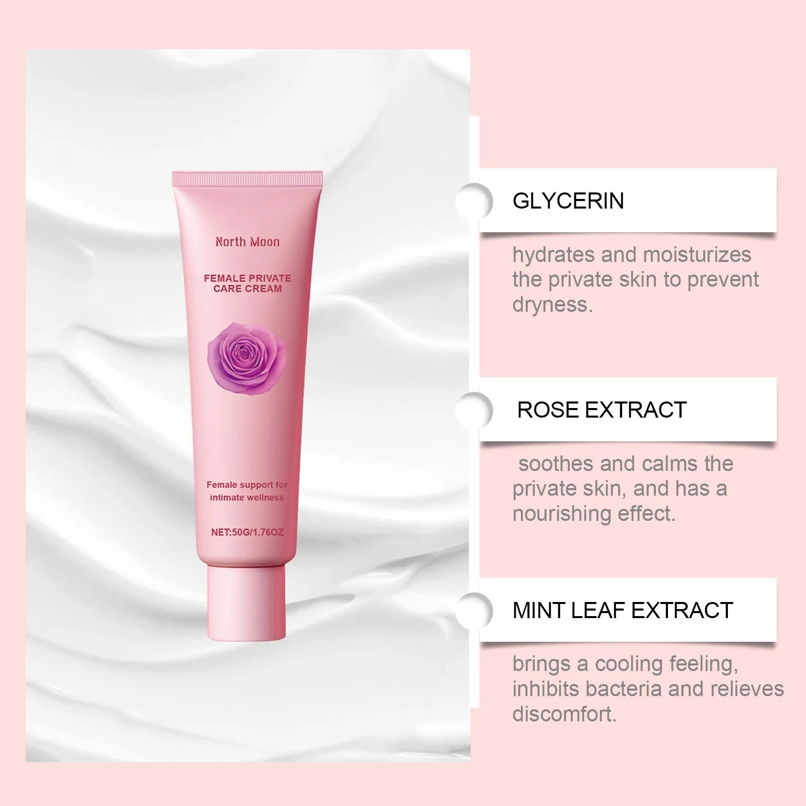 Gentle Care Daily Moisturising Cream 50g tube for dry skin