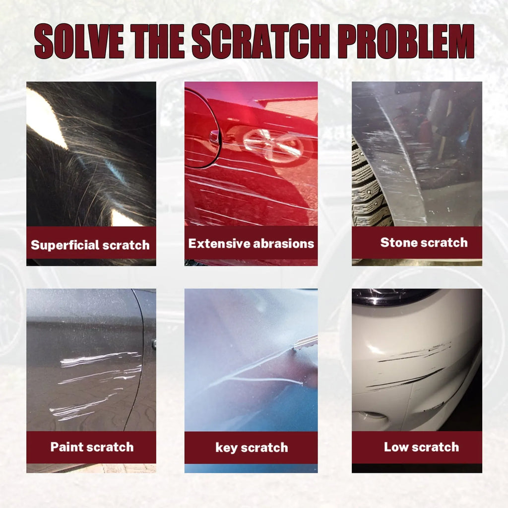 60ml car scratch repair wax set with applicator for paint surface maintenance