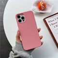 Woven pattern liquid silicone phone case for iPhone in black, green, pink, white, yellow, blue, red
