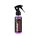 Purple car coating spray bottle with microplated crystal formulation for automotive protection