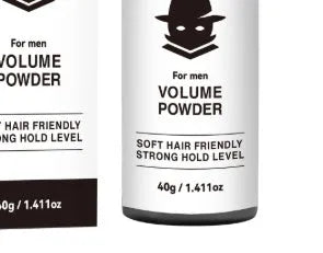 40g container of translucent hair styling powder for oil control and volume.
