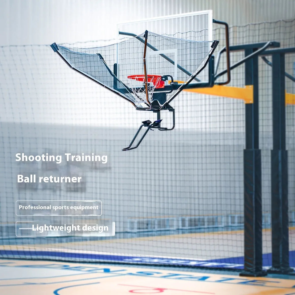 Upgraded second generation basketball training ball return with automatic serve function