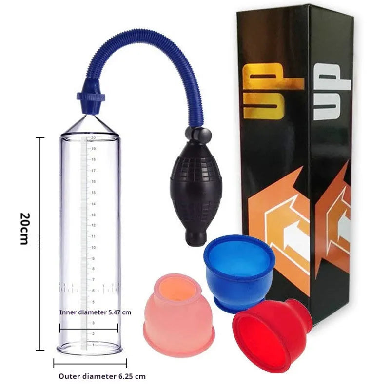 Custom male silicone cover and parts for a penis simulator exercise machine.