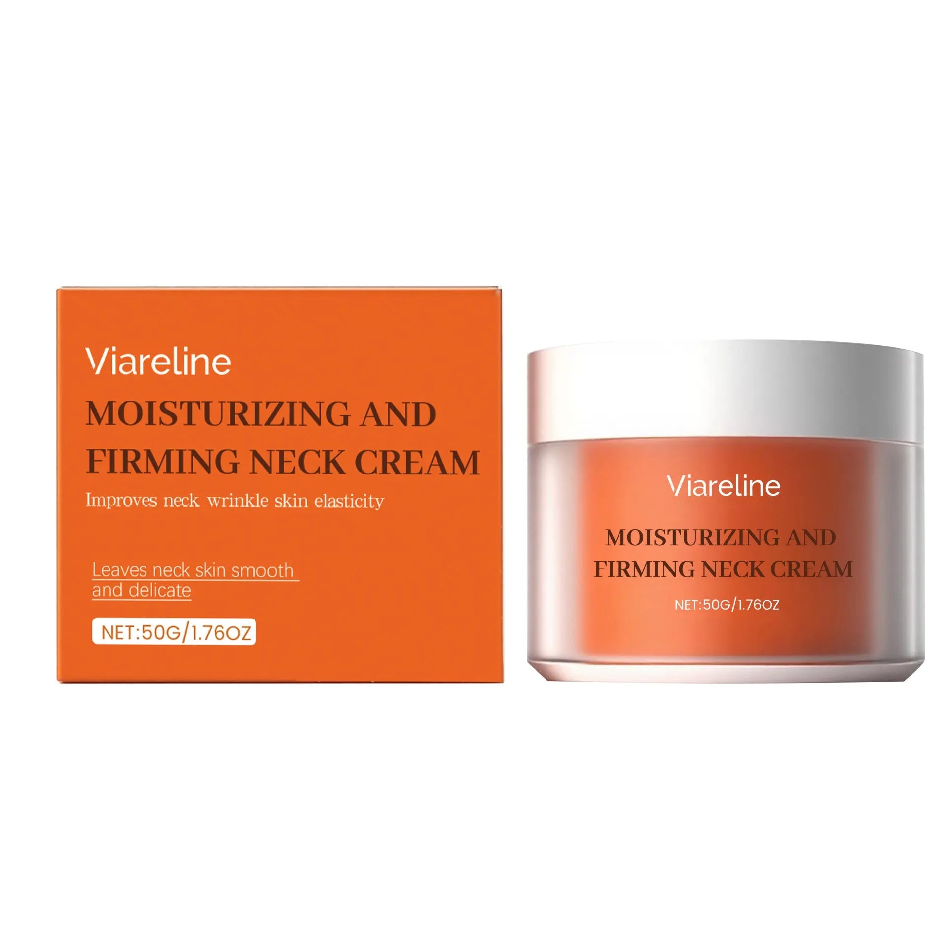 Neck moisturising cream 50g jar for daily neck contour skin care