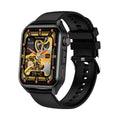 Pink AMOLED NFC smart watch on wrist showing time on 1.8-inch HD screen