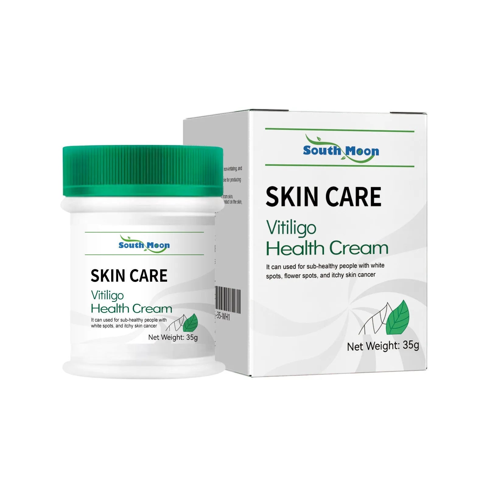 35g body cleansing and moisturising cream jar with orange peel reduction