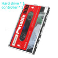 External mechanical hard disk with USB cable, PC shell measuring 12.8cm, showing 2TB capacity for gaming storage
