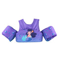 Children's cartoon swimming ring set with long sleeves in various colourful designs
