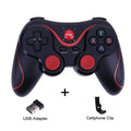 Upgraded X3 Bluetooth wireless game controller for Android phones in black and white colour options